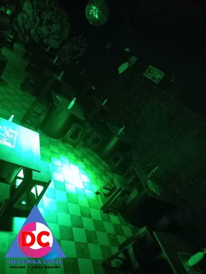 QUILINO: DEFENSA CIVIL CLAUSURÓ “CAPRICORNIO DISCO” Y DESARTICULARON 11 FIESTAS CLANDESTINAS.