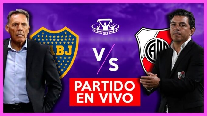 ¡MIRÁ ACÁ EL CLÁSICO RIVER VS. BOCA!