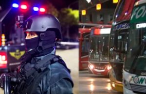 VIAJABAN EN COLECTIVO HACIA VILLA CARLOS PAZ CON MÁS DE 3.200 DOSIS DE DROGAS. HAY DOS DETENIDOS.