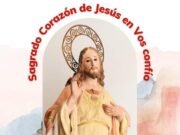 MES DEL SAGRADO CORAZÓN: LA UNIÓN DE PADRES DE FAMILIA ENTREGARON IMÁGENES DEL SAGRADO CORAZÓN A TRABAJADORES EN PANDEMIA.