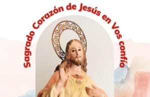 MES DEL SAGRADO CORAZÓN: LA UNIÓN DE PADRES DE FAMILIA ENTREGARON IMÁGENES DEL SAGRADO CORAZÓN A TRABAJADORES EN PANDEMIA.