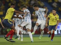 ELIMINATORIAS: ARGENTINA Y COLOMBIA EMPATARON.