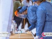 COVID QUILINO: PARA MAYOR PREVENCIÓN REALIZAN HOY UN CORDÓN SANITARIO TESTEANDO A DOMICILIO.