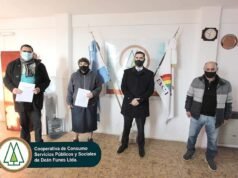 LA COOPERATIVA FIRMÓ LA CONTINUIDAD DE CONTRATO PARA LA OBRA DE ELECTRIFICACIÓN EN B° LA CERÁMICA.