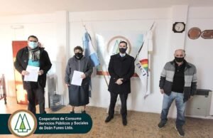 LA COOPERATIVA FIRMÓ LA CONTINUIDAD DE CONTRATO PARA LA OBRA DE ELECTRIFICACIÓN EN B° LA CERÁMICA.