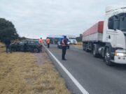 ACCIDENTE DE TRÁNSITO EN RUTA 60 EN CERCANÍAS A QUILINO.