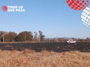 DEÁN FUNES: INCENDIO APARENTEMENTE INTENCIONAL EN PROXIMIDAD A LA QUINTA EVENTOS.