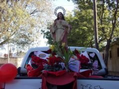 SAGRADO CORAZÓN DE JESÚS: A DIFERENCIA DEL AÑO PASADO NO SE REALIZARÁ NI PROCESIÓN NI CARAVANA VEHICULAR.