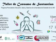 QUILINO: TALLER DE CONSUMO DE SUSTANCIAS.