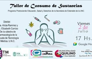 QUILINO: TALLER DE CONSUMO DE SUSTANCIAS.