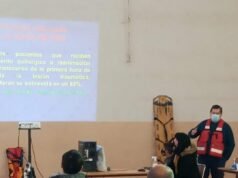 QUILINO: SE LLEVÓ A CABO UNA CAPACITACIÓN EN ACCIDENTOLOGIA, 1° AUXILIOS Y TRASLADO DE PACIENTES COVID.