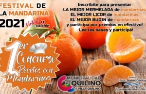 QUILINO: SE VIENE EL GRAN CONCURSO “RECETAS CON MANDARINAS”.