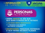 NO GUARDAN MÁS VACUNAS FUERA DEL DIA DE NOTIFICACIÓN.