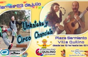 VILLA QUILINO: VACACIONES DIVERTIDAS Y EN FAMILIA. ESTE VIERNES 23 PROPONEN DOS ESPECTACULOS INFANTILES EN PLAZA SARMIENTO