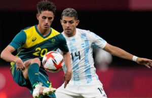 JJ. OO. TOKIO 2021: ARGENTINA PERDIÓ CON AUSTRALIA.