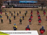 YA FUNCIONA EN LA PROVINCIA EL ETAC: EQUIPO TÉCNICO DE ACCIÓN ANTE CATÁSTROFES.