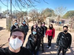 JÓVENES X ISCHILÍN ENTREGARON DONACIONES DE ALIMENTOS EN CHUÑA.