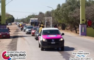 VILLA QUILINO: EXITOSA MISA Y PROCESIÓN VEHICULAR EN HONOR A SAN ROQUE.