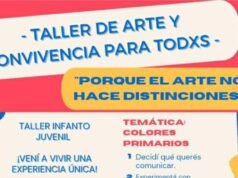 TALLER DE ARTE DE COLORES PRIMARIOS PARA TODOS.