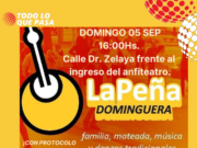 DEÁN FUNES: ESTE 5 DE SEPTIEMBRE VUELVE LA PEÑA DOMINGUERA.