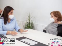 EL PASADO SÁBADO ALEJANDRA VIGO VISITÓ QUILINO.