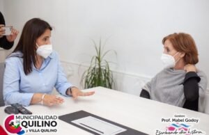 EL PASADO SÁBADO ALEJANDRA VIGO VISITÓ QUILINO.