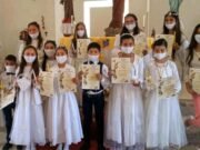 DEÁN FUNES: LA PARROQUIA DEL VALLE CELEBRÓ COMUNIONES EN CAPILLA SAN PANTALEÓN.