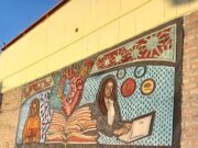 EDUCAR EN PANDEMIA: ARIEL RAMOS HOMENAJEÓ A LOS DOCENTES EN SU DÍA CON UN HERMOSO MURAL EN LA ESCUELA JUAN BAUTISTA ALBERDI.