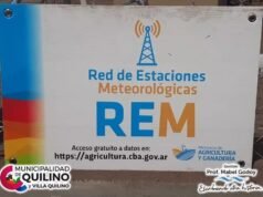 QUILINO: INSTALARON UNA NUEVA ESTACIÓN METEOROLÓGICA EN EL VIVERO MUNICIPAL.