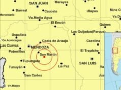 MENDOZA: SE REGISTRÓ UN FUERTE SISMO DE 5,2 GRADOS RICHTER.