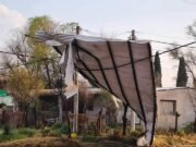 HUINCA RENANCÓ: TRAS EL PASO DE UNA SORPRESIVA TORMENTA SE REGISTRARON VARIOS DAÑOS.