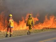 CONTINÚAN FOCOS ACTIVOS EN LOS DEPARTAMENTOS TULUMBA, RIO SECO Y SOBREMONTE.