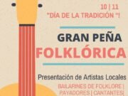 TULUMBA: GRAN PEÑA FOLKLORICA POR EL DÍA DE LA TRADICION. ¡NO TE LA PIERDAS!