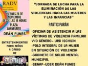 EL 26/11 HABRÁ UNA JORNADA DE LUCHA PARA LA ELIMINACIÓN DE LAS VIOLENCIAS HACIA LAS MUJERES EN PLAZA SARMIENTO.