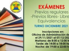 ESCUELA JUAN BAUTISTA ALBERDI: DESDE EL 29/11 SE ABREN LAS INSCRIPCIONES PARA EXÁMENES.
