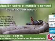 QUILINO LANZA UN CURSO DE CAPACITACIÓN PARA EL MANEJO Y CONTROL DE TUCURA QUEBRACHERA.