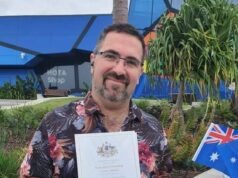 UN DEANFUNENSE AUSTRALIANO: LE OTORGARON LA CIUDADANÍA AUSTRALIANA AL QUERIDO LUIS CERVILLA.