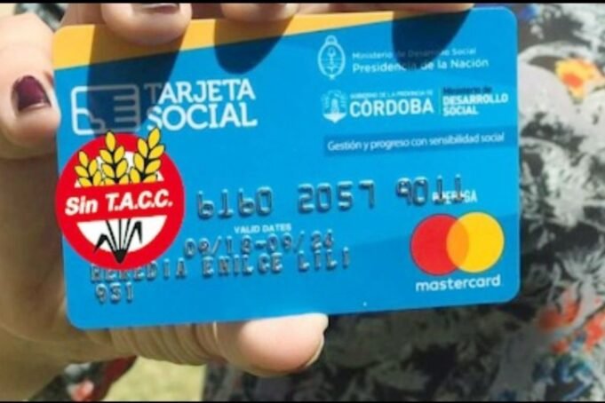 EL 02 DE MAYO SE ACREDITA EL MONTO DE LA TARJETA SOCIAL PARA CELÍACOS.