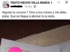 VILLA MARÍA: UN HOMBRE SE FUE SIN PAGAR EL “TELO” Y DEJÓ EL D.N.I. EN EL CUARTO.