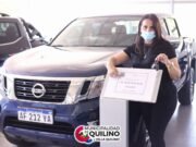 LA MUNI DE QUILINO ADQUIRIÓ UNA NISSAN 0KM QUE SE SUMA A LA FLOTA DE VEHÍCULOS.