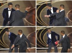 OSCARS 2022: WILL SMITH LE PEGÓ A CHRIS ROCK POR BURLARSE DE SU ESPOSA CON CALVICIE.