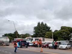 PARO DE TRANSPORTISTAS: HOY SE DEFINE SI SIGUE LA MEDIDA DE FUERZA EN SINSACATE.