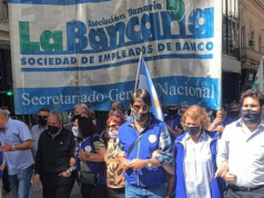 LA BANCARIA DECLARÓ ESTADO DE ALERTA Y MOVILIZACIÓN. PIDEN 60% DE AUMENTO SALARIAL.