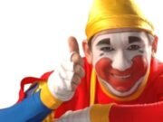 ¡PIÑÓN FIJO ESTÁ BIEN!: CONFUNDIERON A UN IMITADOR PORTEÑO EN GRAVE ESTADO DE SALUD CON EL PAYASO DEANFUNENSE.