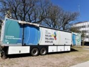 VILLA TULUMBA RECIBE AULAS MÓVILES PARA DICTAR TALLERES DE CAPACITACIÓN.