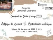 EL 14 DE MAYO SE VIENE EN 2° CERTAMEN LITERARIO EN LA BIBLIOTECA MARIANO MORENO.