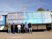 TULUMBA: COMENZARON LOS TALLERES DE CAPACITACIÓN EN LAS AULAS MÓVILES.