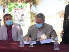 VINO EL GOBER: FIRMÓ CONVENIOS PARA URBANIZACIÓN POR 275 MILLONES DE PESOS Y ENTREGÓ EQUIPAMIENTO PARA EL HOSPITAL.
