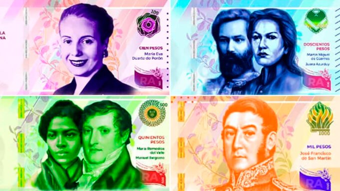 FIN DEL MISTERIO: ESTOS SON LOS DISEÑOS DEFINITIVOS DE LOS BILLETES QUE PRESENTÓ EL PRESIDENTE.