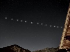 TREN DE SATÉLITES: STARKLINK SORPRENDIÓ EN EL CIELO.